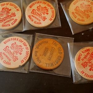 Old restaurant  wooden  Nickel